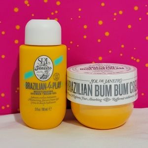 Sol de Janeiro 2pc Set~Bum Bum Cream & Brazilian Shower Cream-Gel